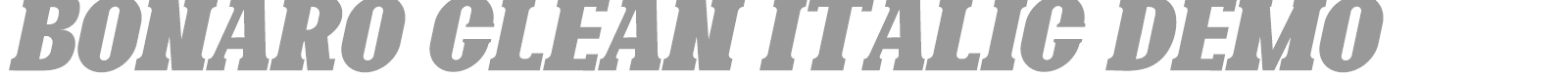 Bonaro font preview